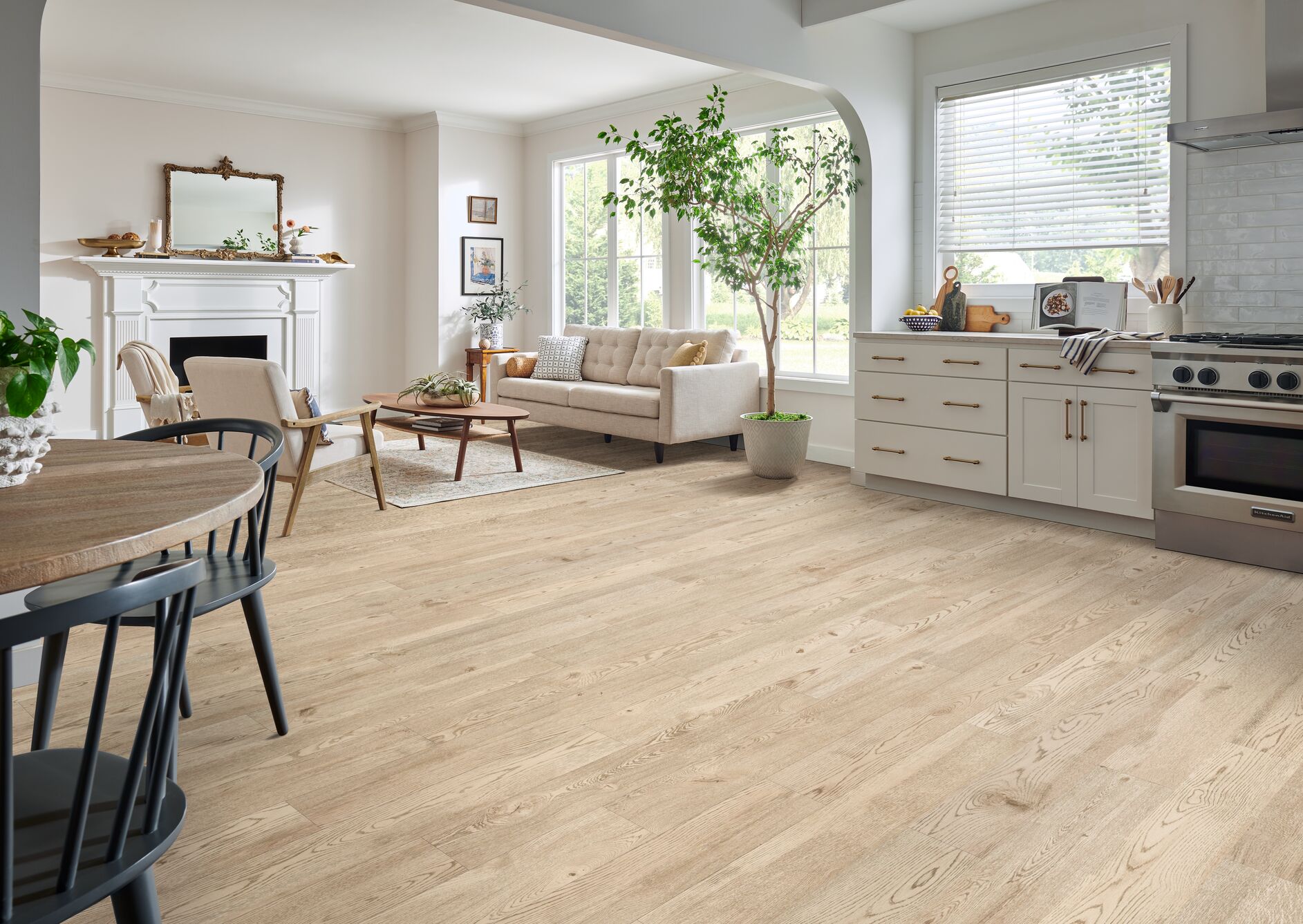 Armstrong Flooring - American Personality Pro Crafted Oak Parchment